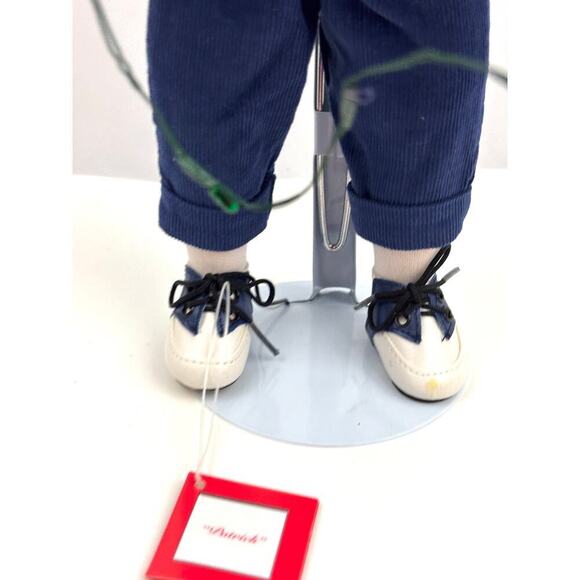 VTG Ashton Drake Galleries Patrick Porcelain Boy Doll 1995 Stand Original #93222 - Picture 11 of 16